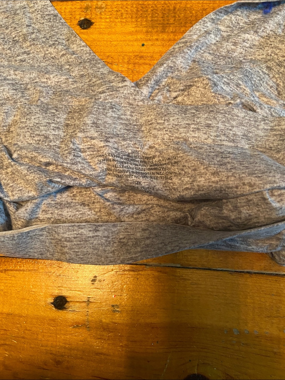 Soma Heather Gray Seamless Bralette Tank - Picture 2 of 4